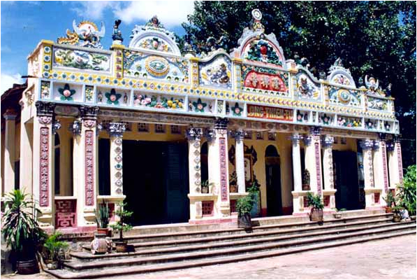 Mặt tiền chùa