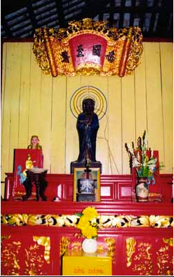 Bàn thờ tổ Đạt Ma
