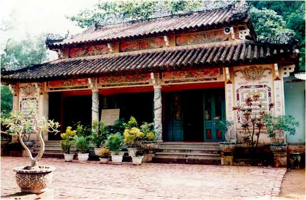 Mặt tiền chùa năm 1990