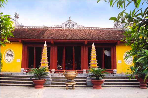 Mặt tiền chùa