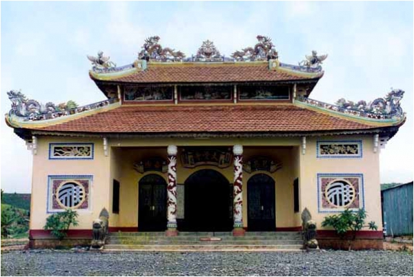 Mặt tiền chùa