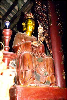 Tượng Bồ tát Văn Thù