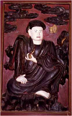 Phù điêu La Hán (12)
