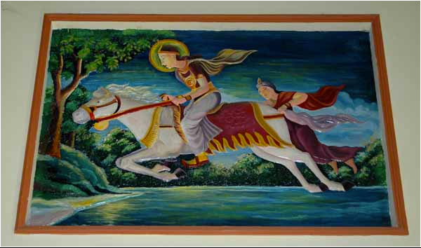 Tranh vẽ sự tích Đức Phật (1)