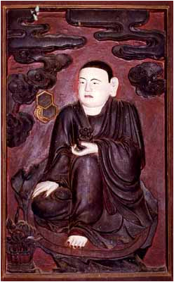 Phù điêu La Hán (1)
