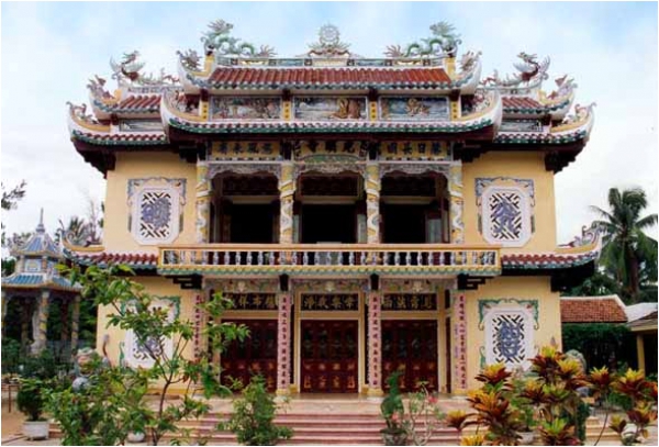 Mặt tiền chùa