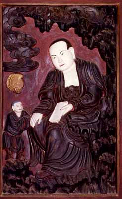 Phù điêu La Hán (2)