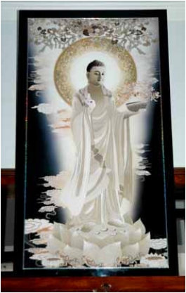Tranh đức Phật A Di Đà