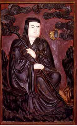 Phù điêu La Hán (14)