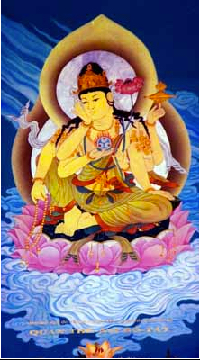 Tranh Bồ tát Quan Âm