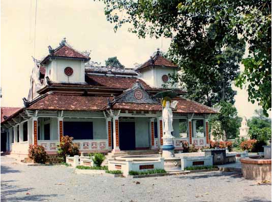 Mặt tiền chùa